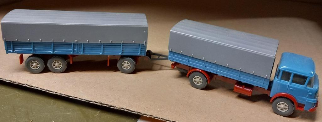 Modelbouw Wiking HO Krupp 806 Lastzug vrachtwagen, Ophalen of Verzenden, Nieuw, Overige typen, Overige merken