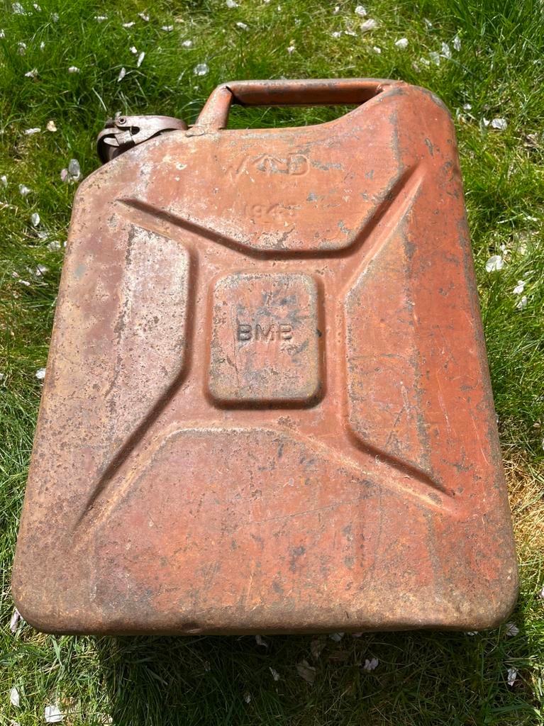 Jerry can anglais 1945, Envoi, Armée de terre, Autres types