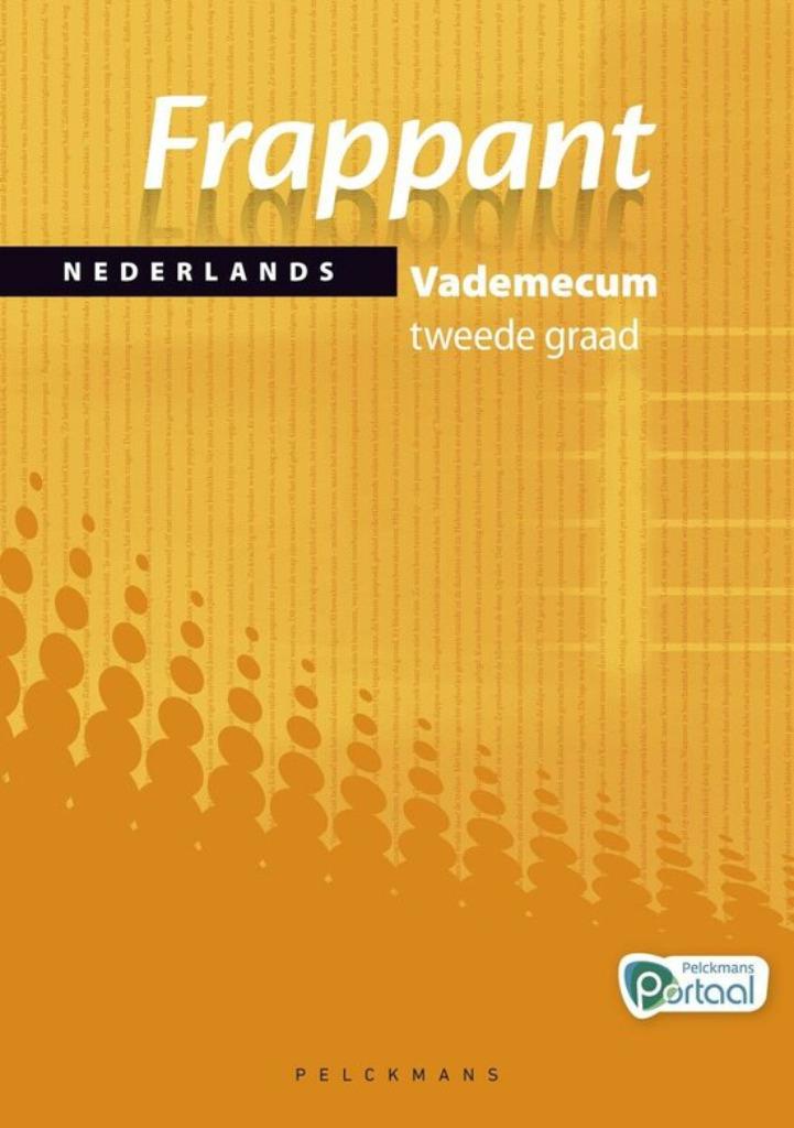 Schoolboek Frappant Nederland Vademecum tweede graad, Boeken, Ophalen, ASO, Nieuw, Pelckmans