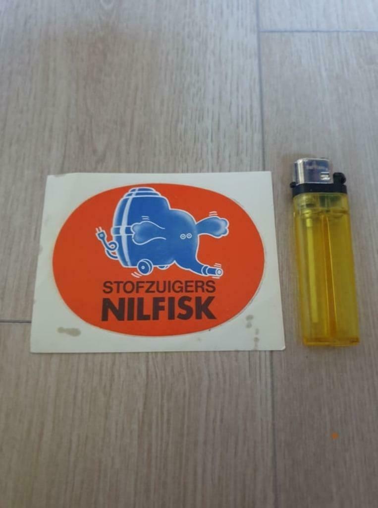 Sticker Nilfisk, Verzamelen, Ophalen of Verzenden