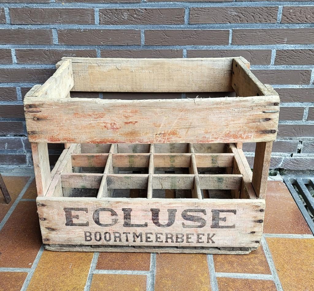 Oude bierbak Ecluse Boortmeerbeek, Verzamelen, Ophalen
