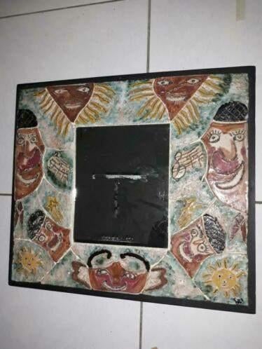 ceramique avec miroir monograme taf wallet, Ophalen of Verzenden