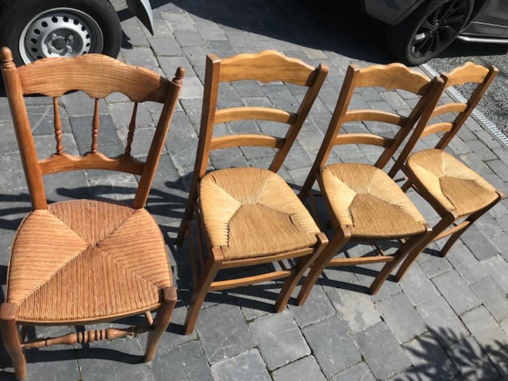chaises, Ophalen, Gebruikt, Bruin, Hout