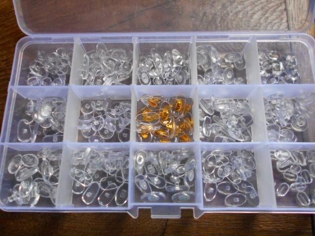 neuskussentjes, voor bril, groot aantal, Handtassen en Accessoires, Zonnebrillen en Brillen | Dames, Nieuw, Bril, Ophalen of Verzenden