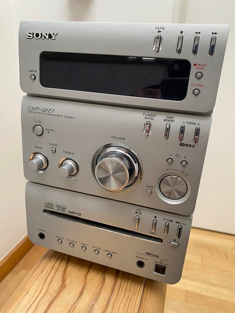 SONY CMP-GPZ7, Ophalen, Tuner of Radio, Gebruikt, Microset