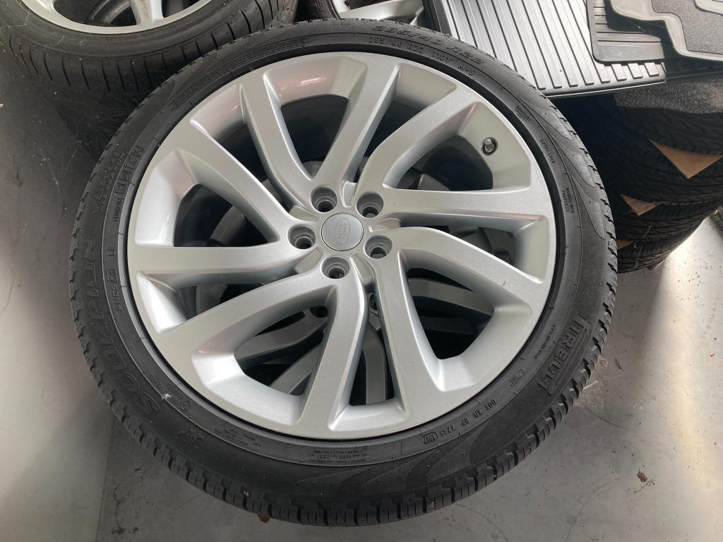 Voor LandRover Discovery IV & V : Orig. aluvelgen 20"/22", Ophalen, 255 mm, Banden en Velgen, Nieuw