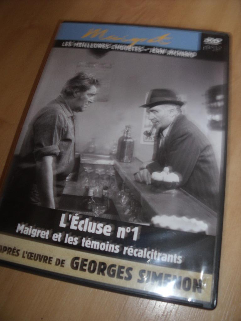 Maigret (L'écluse n1 - Les témoins récalcitrants - Simenon, CD & DVD, À partir de 9 ans, Enlèvement ou Envoi, Comme neuf, Drame