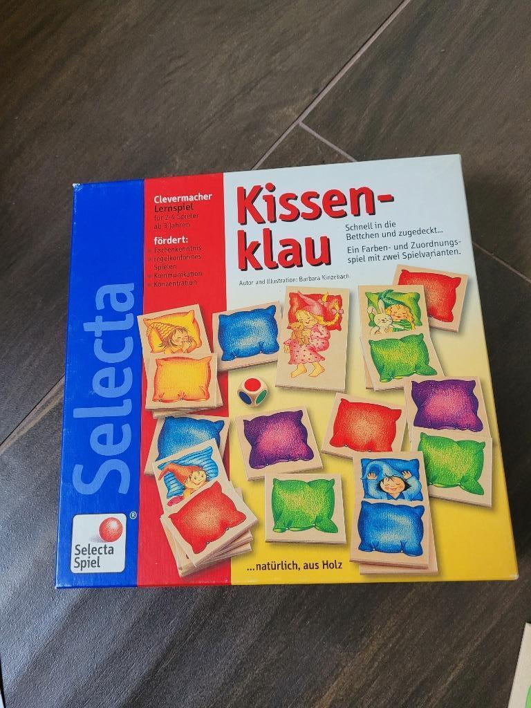 Jeu educatif en bois chipe- couverture( kissen klau), Enlèvement, Comme neuf