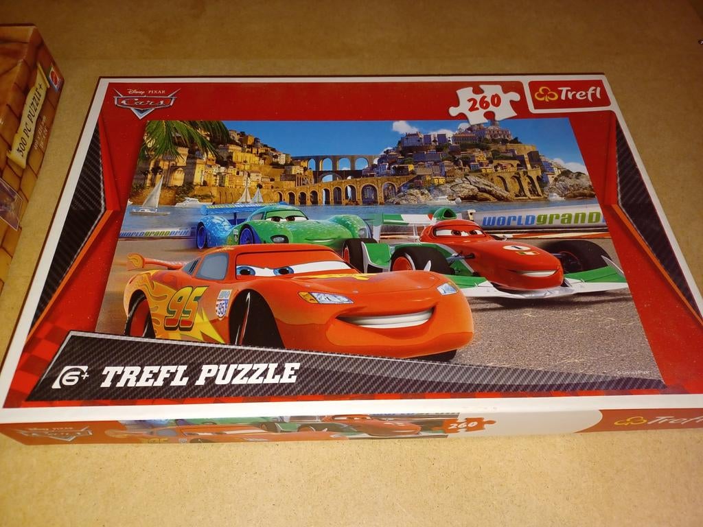 Bliksem MC Queen puzzel 260 stuks, Kinderen en Baby's, Speelgoed | Kinderpuzzels, Ophalen