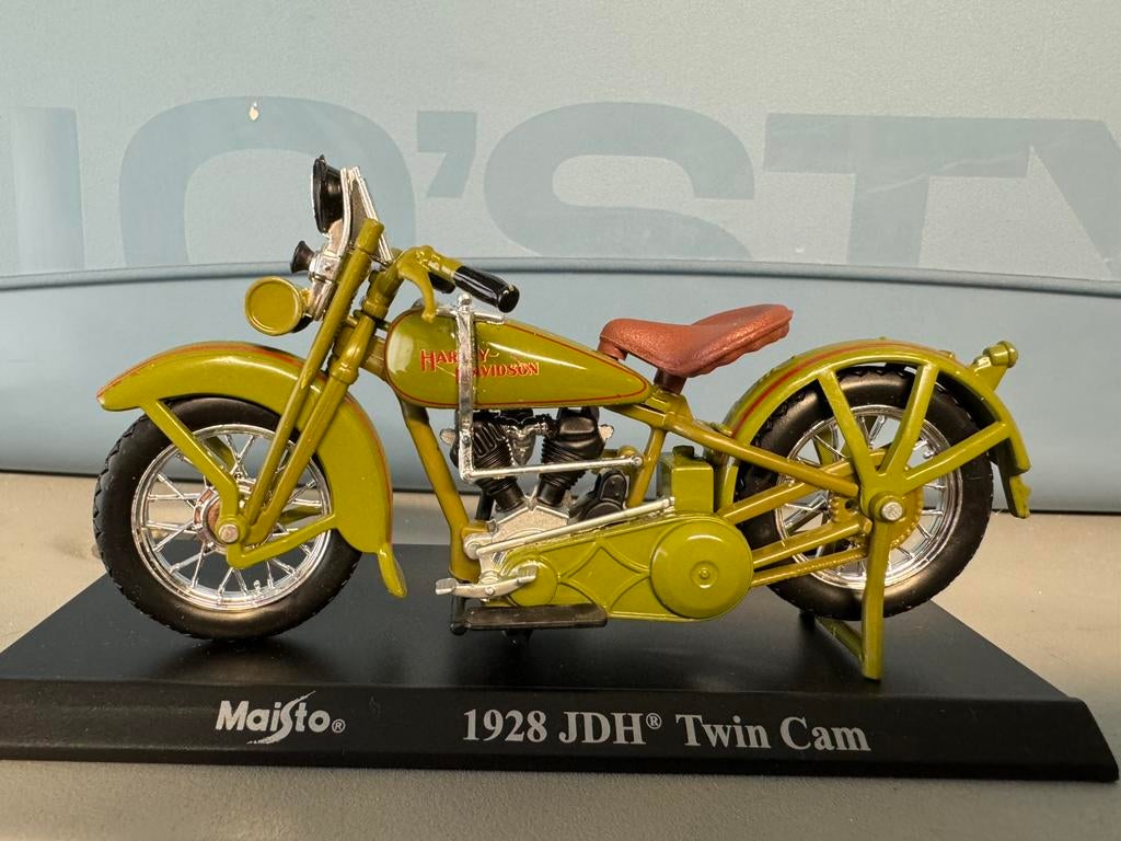 Maisto Harley-Davidson 1928 JDH Twin Cam, Enlèvement ou Envoi, Comme neuf, Maisto