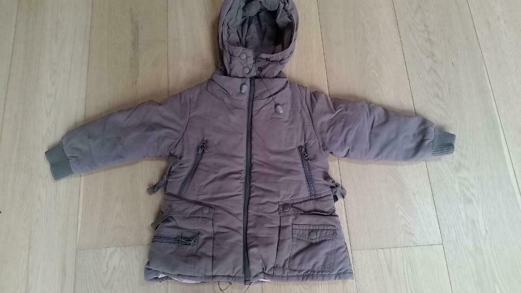 Warme, degelijke winterjas van 'Folieke' (4j), Kinderen en Baby's, Gebruikt, Meisje, Ophalen of Verzenden, Folieke
