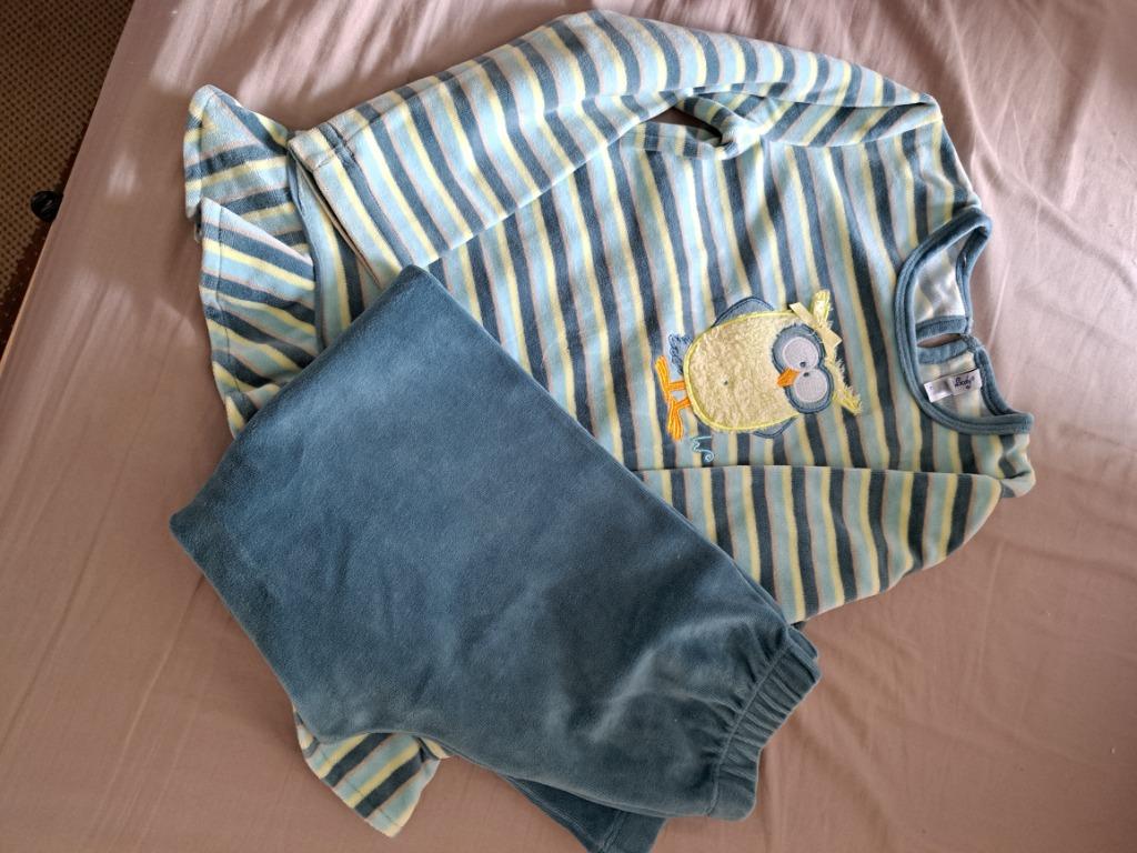 Pyjama winter meisjes maat 6 jaar velours, Enlèvement ou Envoi, Comme neuf, Vêtements de nuit ou Sous-vêtements, Fille