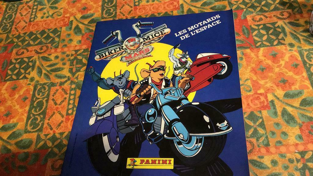 Souris motards de Mars (r), Enlèvement ou Envoi, Utilisé, Panini, Album d'images