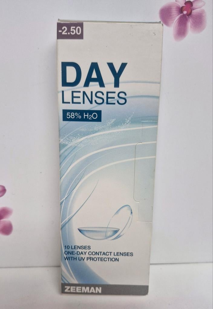 👓 Lentilles journalières -2,50 *nouveaux*, Enlèvement ou Envoi, Neuf, Yeux, Autres types