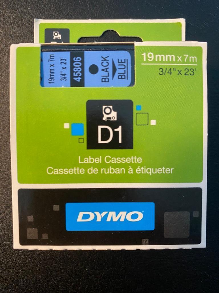 Dymo D1 Tape S0720860 / 45806, Computers en Software, Labelprinters, Nieuw, Tape-label, Ophalen of Verzenden