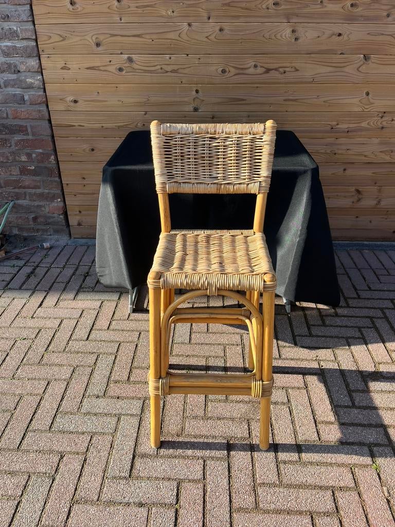 Rieten barkruk, Ophalen