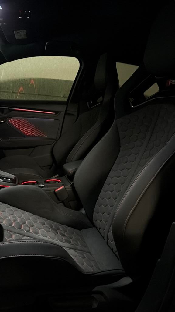 Audi RS3 2025, Auto's, Automaat, RS3, Zwart, Bedrijf