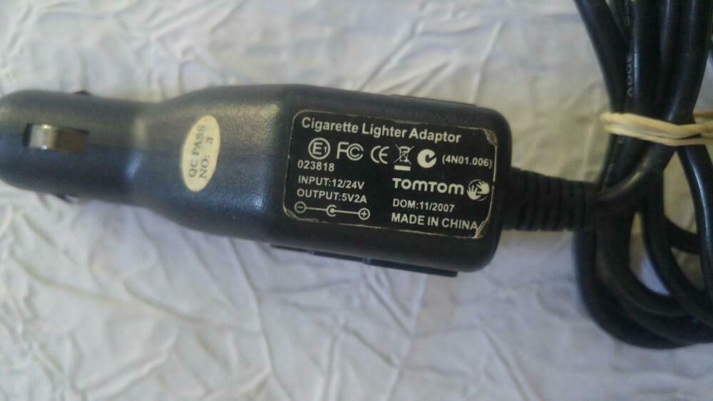 Chargeur lader cigare tomtom 12/24v 5v 2a 11.2007 023818, Enlèvement ou Envoi, Comme neuf