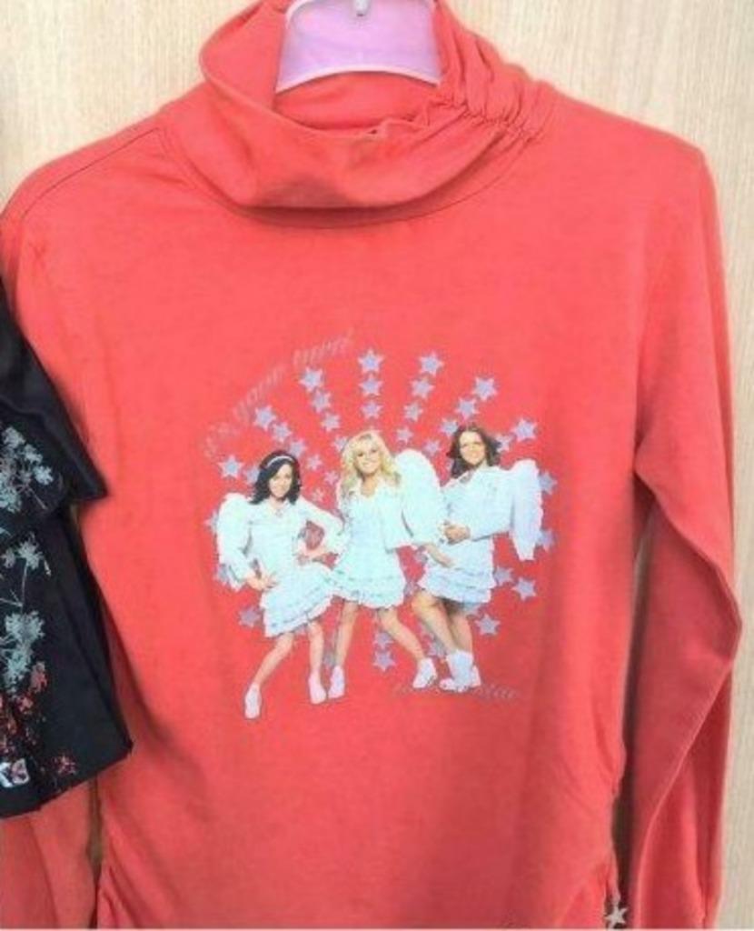 Oranje coltrui - K3 - maat 140., Verzamelen, Kleding en Patronen, Zo goed als nieuw, Trui, Ophalen of Verzenden