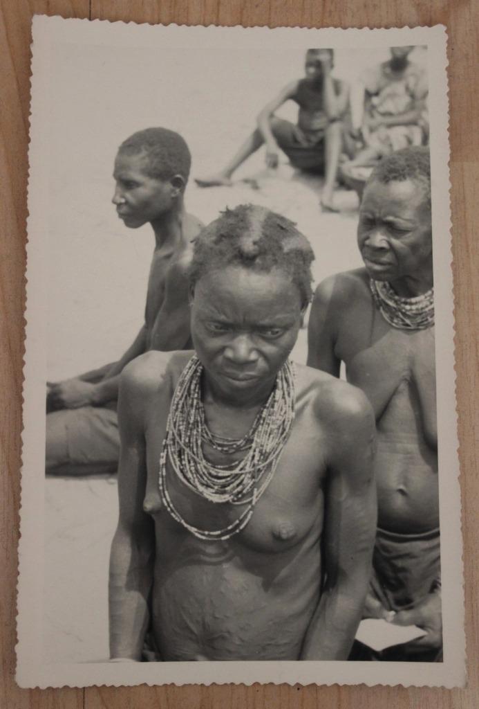 ANCIENNE PHOTO DU CONGO YAKA, Enlèvement ou Envoi