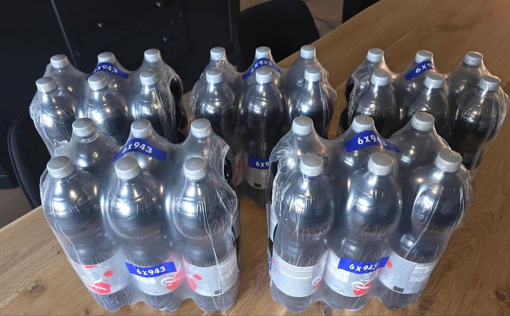30 flessen Cola light River van Aldi, Divers, Enlèvement