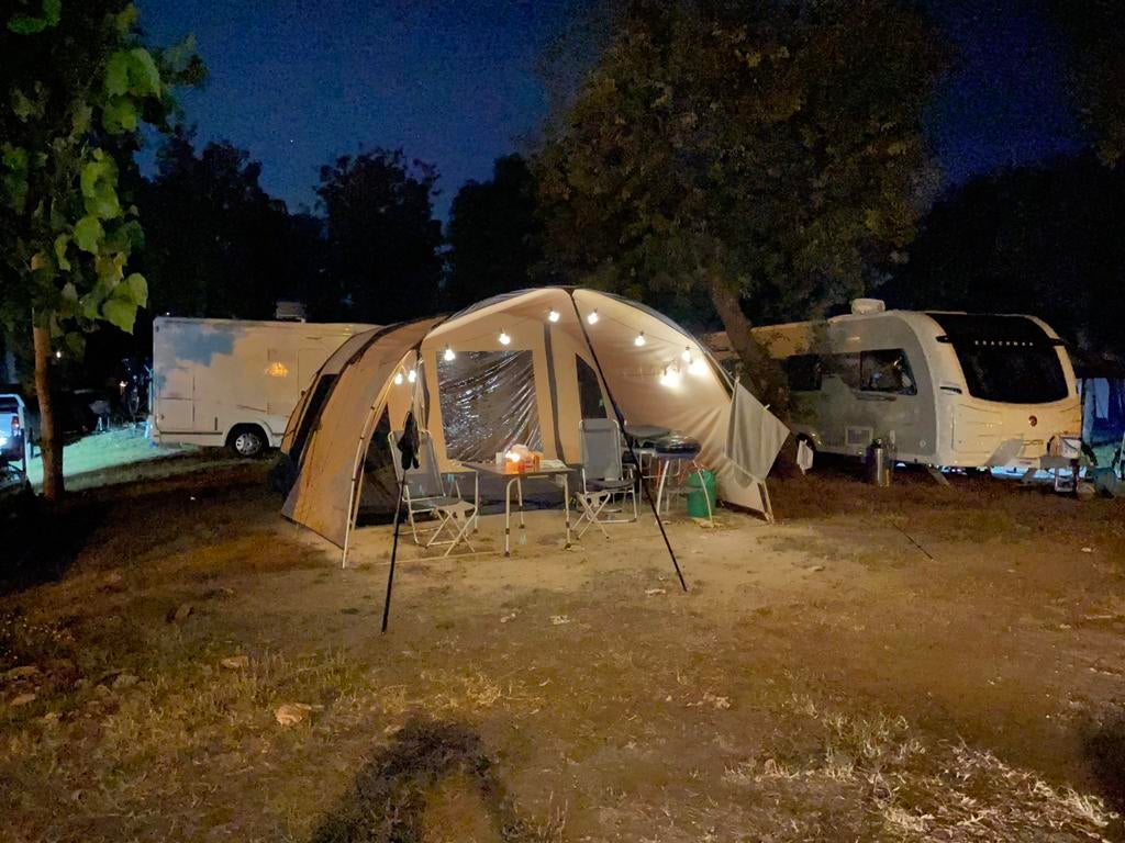 Airwave tent te koop, Caravans en Kamperen, Ophalen, Zo goed als nieuw, Tot en met 4