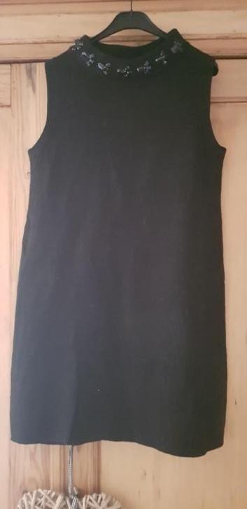 Zara zwart kleedje, Taille 42/44 (L), Enlèvement ou Envoi, Porté, Noir