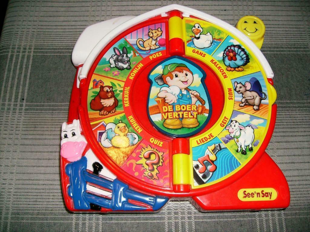 baby speelgoed spel met dieren en dieren geluiden, Ophalen of Verzenden, Gebruikt, Overige typen