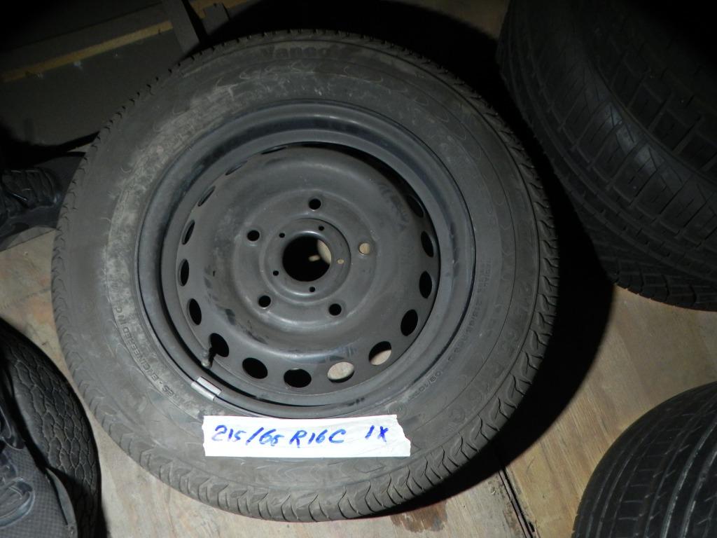 Band+velg  1x 215x65  R 16C nieuw, Ophalen of Verzenden, Gebruikt, Nissan