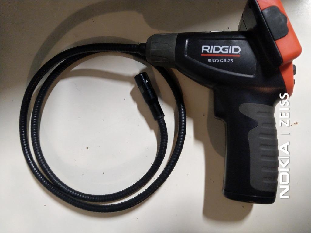 RIDGID INSPECTIECAMERA, Enlèvement, Comme neuf, Autres appareils de mesure ou compteurs
