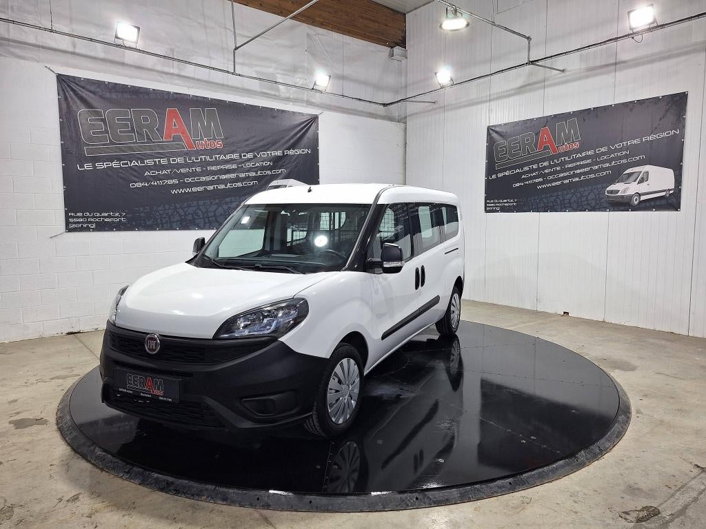 Fiat Doblo Cargo, Auto's, Fiat, Stof, Wit, Bedrijf, Handgeschakeld