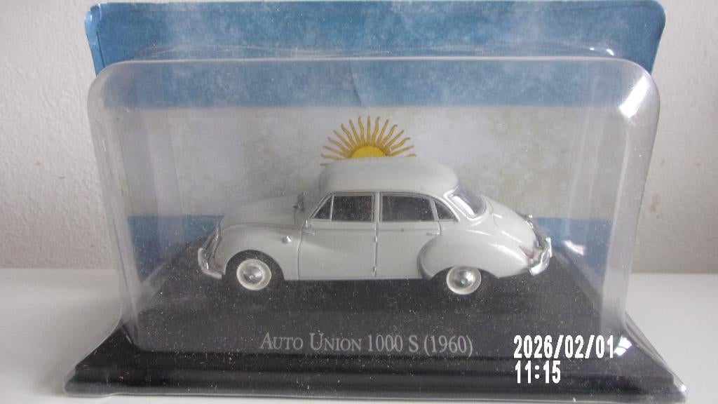 DKW AUTO UNION 1000 "S" 60.1/43 SALVAT NEW ,BLISTER  SCELLE, Enlèvement ou Envoi, Neuf, Voiture, Universal Hobbies
