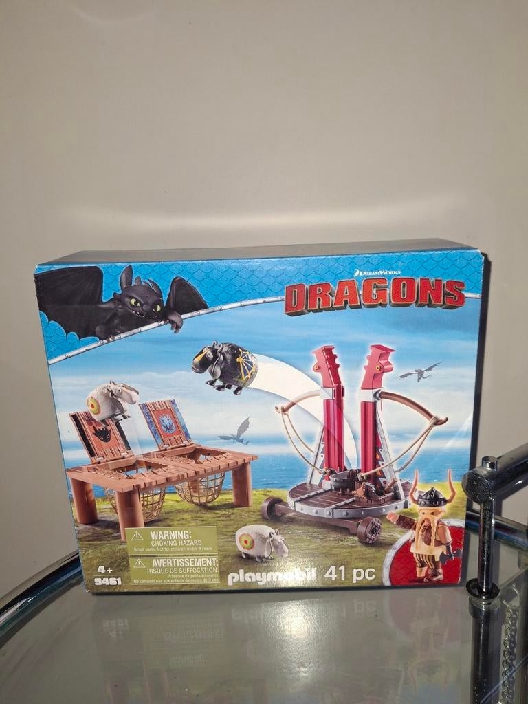 Catapulte à moutons Playmobil Dragons 9461, Enfants & Bébés, Jouets | Playmobil, Enlèvement, Comme neuf
