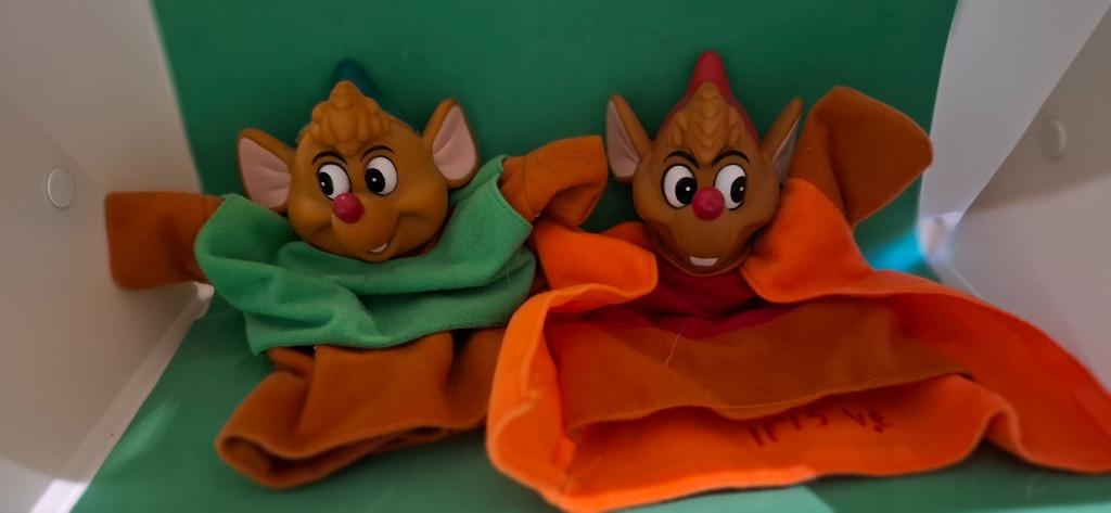 Muizen van Assepoester Disney poppenkast, Ophalen of Verzenden, Gebruikt, Overige typen