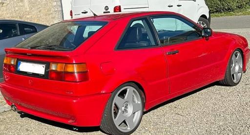 VW Corrado G60, Auto's, Volkswagen, Bedrijf, Corrado, ABS, Benzine, Coupé, 3 deurs, Handgeschakeld, Rood, Zwart, Voorwielaandrijving