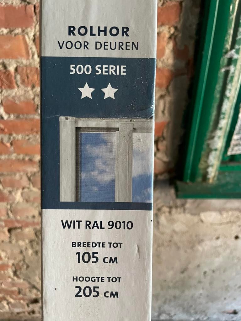 Muggengaas deur (rolhor) bruynzeel, Enlèvement, Comme neuf