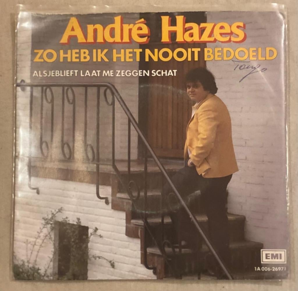 André Hazes zo heb ik het nooit bedoeld, Cd's en Dvd's, Vinyl | Nederlandstalig, Zo goed als nieuw, Ophalen of Verzenden