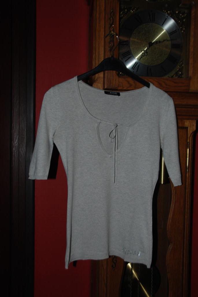 T-shirt"Morgan de Toi" beige manches courtes XS comme NEUF!, Manches courtes, Enlèvement ou Envoi, Beige, Taille 34 (XS) ou plus petite