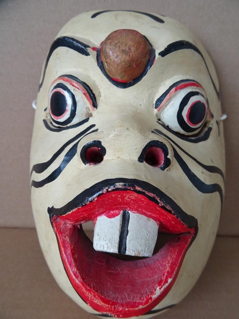 Masque Indonésie Masque indonésien Bali masque en bois 1970, Enlèvement ou Envoi