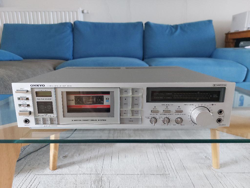 Onkyo TA-2055, Audio, Tv en Foto, Cassettedecks, Ophalen of Verzenden, Enkel, Overige merken, Tiptoetsen