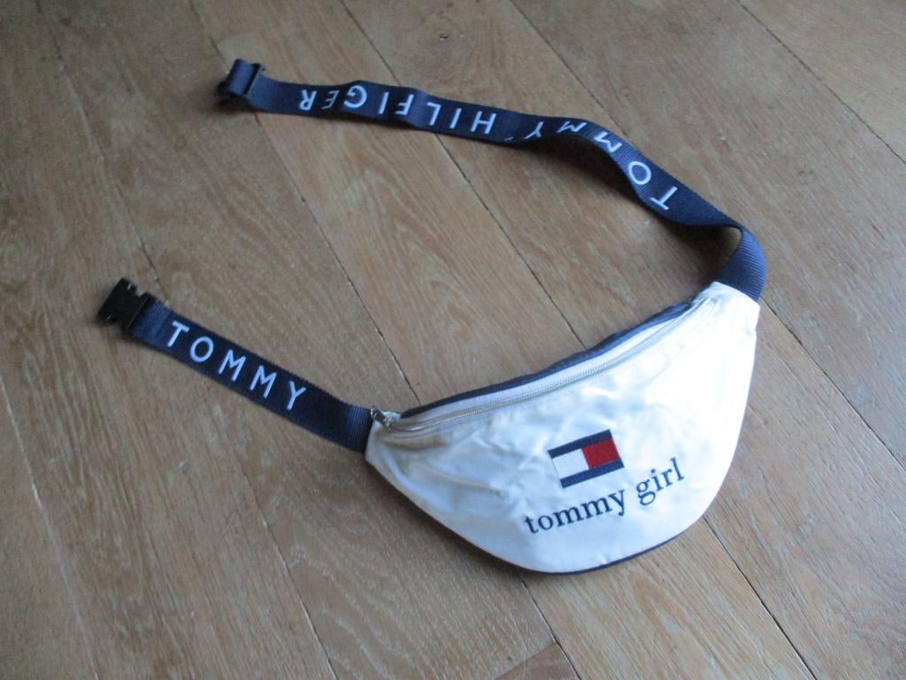 Tommy hilfiger Tommy girl heuptas  cros over tas schoudertas, Ophalen of Verzenden, Zo goed als nieuw, Wit, Overige merken