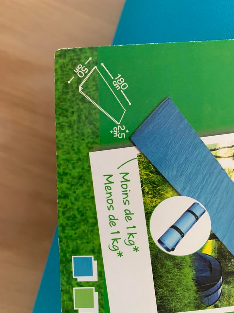 Zelfopblazende matras nieuw, Caravanes & Camping, Enlèvement ou Envoi, Neuf
