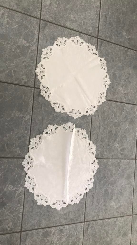 2 mooie sierdoekjes, Ophalen of Verzenden