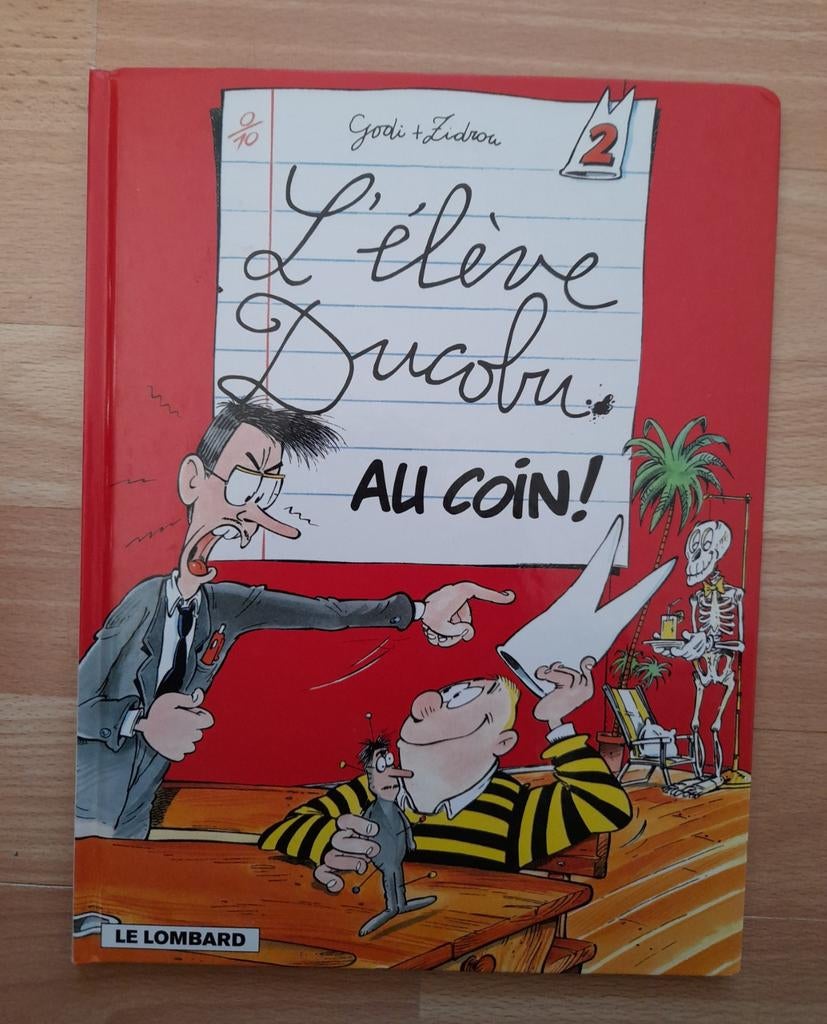 BD l'élève Ducobu ''Au coin!'', Enlèvement ou Envoi