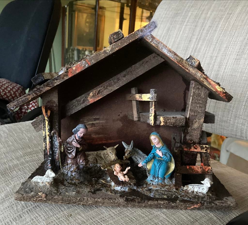 Petite crèche Noel, Enlèvement ou Envoi, Utilisé