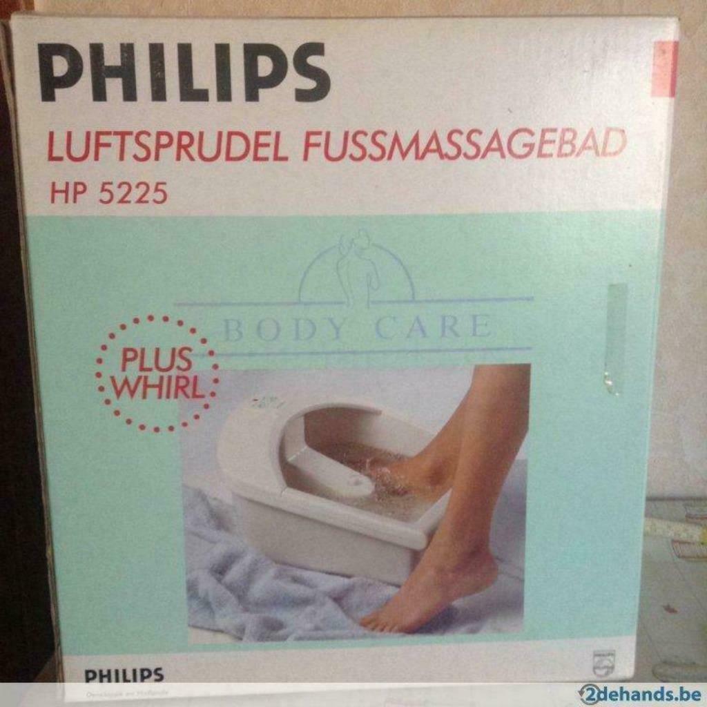 Voetmassagebad Philips, Ophalen, Zo goed als nieuw, Hand- en Voetverzorging