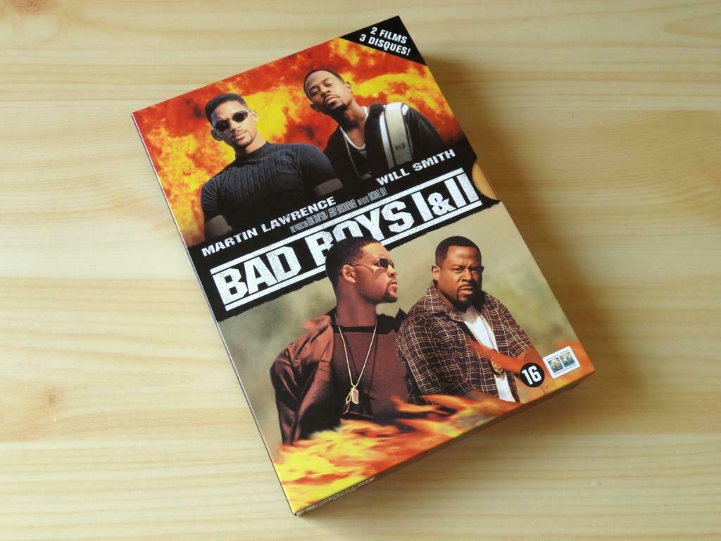 Bad Boys I & II (1995 – 2003) 3 DVD Film Coffret Action, Vanaf 16 jaar, Ophalen, Actie