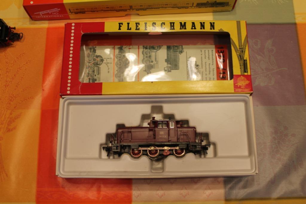Fleischmann HO 4225 Diesellocomotief DB BR V60 1199, Gebruikt, Fleischmann, Ophalen of Verzenden, Analoog
