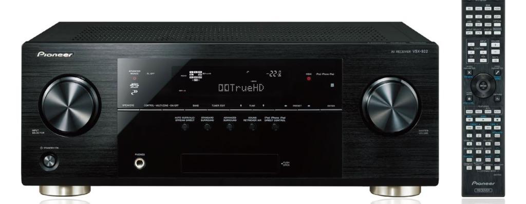 Pioneer Versterker VSX 922 en paar B&W DM 685, Audio, Tv en Foto, Versterkers en Ontvangers, Ophalen, Gebruikt, 120 watt of meer
