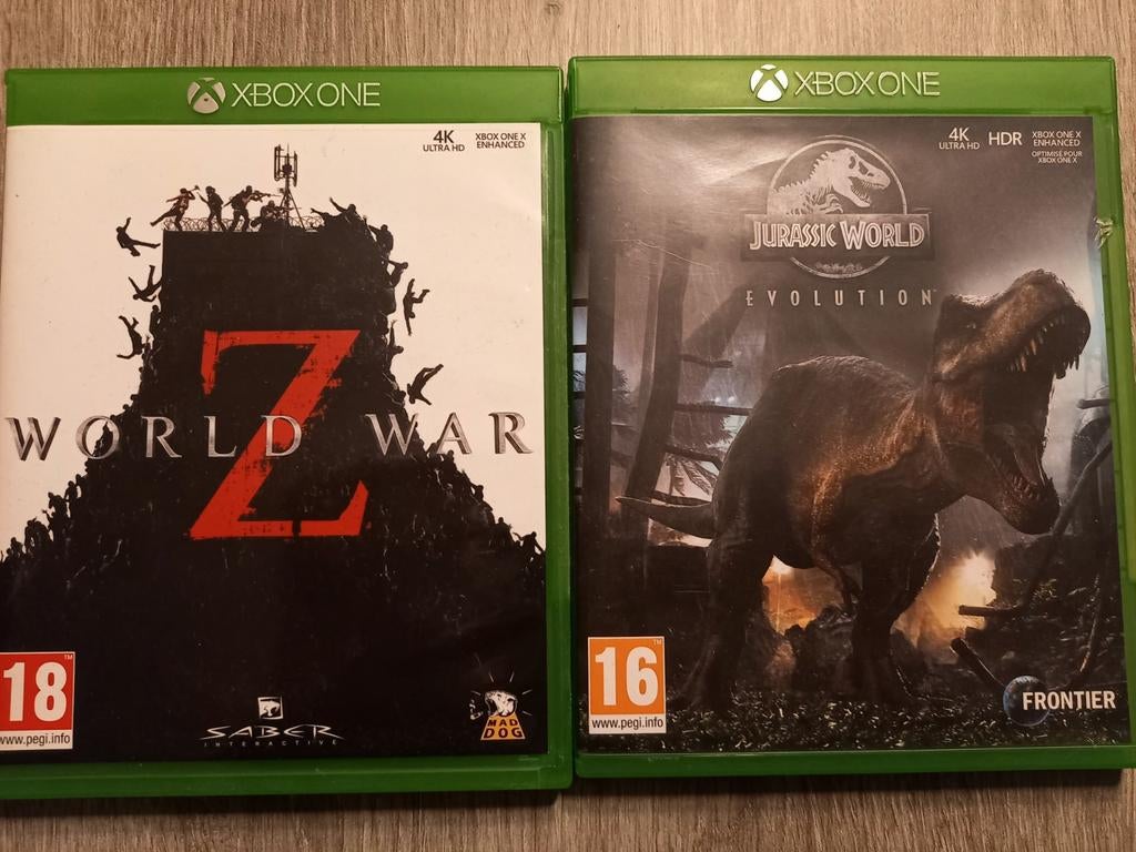World war Z + jurassic park evolution, Ophalen